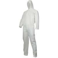 Спецодежда Lahti Pro 7506529 Защитный комбинезон, 50 г/м², белый (XL)