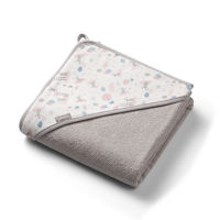 Полотенце с капюшоном Babyono Grey 100x100 см