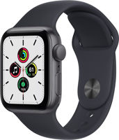 Apple Watch SE 44mm GPS (MKQ63), Grey Aluminium/Midnight