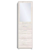 Raft pentru încălțăminte Fabrik Home №04 Пенал-обувница дуб сонома