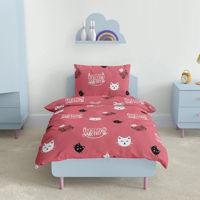 Домашний текстиль Relaxe Home Подростковое постельное бельё Soft Dreams 145x210 см Kitten Red