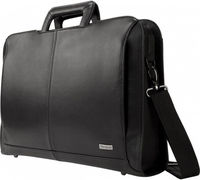 Targus Executive 14" Topload Notebook carrying case, PU coated leather, Black, 1.12 kg