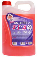 Антифриз Zzima 40 5L красный (4.500кг)