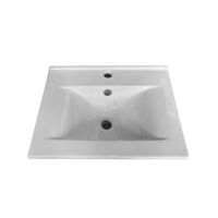 cumpără Lavoar ceramica pentru mobilier dreptunghiular 520 x 390 x 170 mm TR4913-520  CERANO în Chișinău