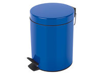 Cos pentru gunoi cu pedala Sydney 3l, inox, albastru