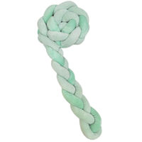 Бортик для кроватки Kikka Boo 41109050140 Protectie laterala impletita Mint, 3 cosite, 180 cm