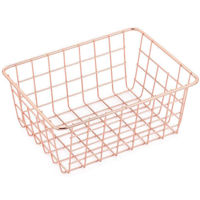 Аксессуар для дома Bisk 08234 Cos pentru baie 24x18x10 FILUM, cupru