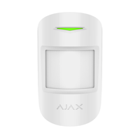 Ajax Wireless Security Motion Detector "MotionProtect Plus", White, Microwave Sensor