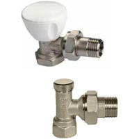 Запорная арматура E.C.A. Set robineti radiator (tur+retur) 1/2"