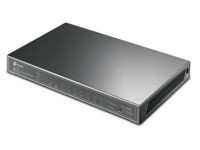 .8-port Gigabit  Smart PoE Switch, TP-LINK "TL-SG2210P", with 2 SFP Slots , steel case