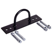 Echipament sportiv misc 9325 Fixator metal pe perete pt franghie/funie de catarat 24x14x6 cm, d=25x2 mm FI-926