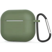 Чехол для наушников Helmet Airpods Pro, silicone, Pine Green