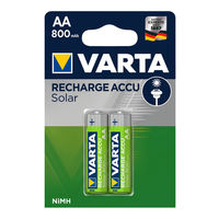 Аккумуляторы Varta AA Rechargeable ACCU 2 pcs/blist 800 mAh NiMH, 56703 101 402