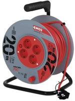 Удлинитель электрический Emos P09220 20m 4 гнезда 3x1.0mm2 (на катушке)