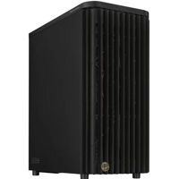Carcasă PC ASUS ProArt PA401 Wood Edition, Metal Panel Black no PSU