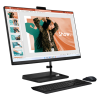 Lenovo AIO IdeaCentre 3 24IAP7 Black (23.8" FHD IPS Intel i5-12450H 2.0-4.4GHz, 8GB, 512GB, No OS)