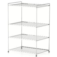 Raft pentru încălțăminte Teknotel EG206 Raft pantofi 3 niveluri, metal sur