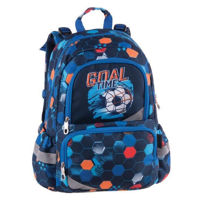 Детский рюкзак Pulse 122308 ANATOMIC GOAL TIME, 41x28x20 см., синий