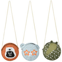 Rucsac pentru copii Promstore 49727 Portofel tip geanta D16cm Animale, poliester