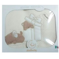 Комплект подушек и одеял Italbaby 020.2000- 0071 Покрывало пике Chocolat 110*150