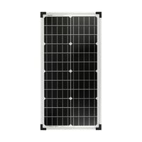 Panou solar monocristalin 30 W cu regulator de încărcare