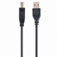Cable USB, AM/BM,  1.8 m, USB2.0, High quality, Cablexpert, Black, CCP-USB2-AMBM-6
