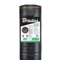 Агроволокно Bradas AT9404100 Folie agrotextil PP negru, UV rezistent, 90g, 0.4*100m