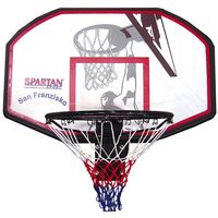 Щит баскетбольный 110x70 см с кольцом Spartan San Francisco S1150 (3664)