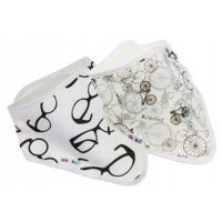 Bavețică Akuku A1474 Набор слюнявчиков Bicycles