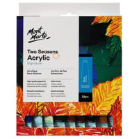 Набор для творчества Mont Marte PMHS0002 Set de vopsea acril Two Seasons, 18 culori