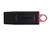 256GB  USB3.2 Flash Drive Kingston DataTraveler Exodia (DTX/256GB), Black, Plastic, Classic Cap