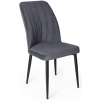 Стул Avanti VAREL Dark Grey Velvet Chair
