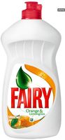 Fairy средство для мытья посуды Orange  Lemongrass, 450 мл