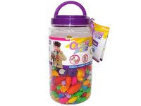 Set creativ pentru margele in tub ZS-05, 300buc