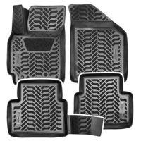 Коврик для автомобиля Aileron 62062 VW Passat (B7 (2011-) салон (3D с подпятником) (Крепеж)