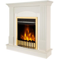 Șemineu electric ArtFlame Nobira & Gala gold, 950x920x240mm, Vanilie