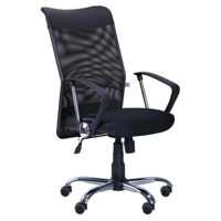 Fotoliu de birou AMF Aero HB Black