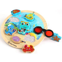 Головоломка Baby Einstein 11652 Jucarie de lemn Hape & Submarine Adventure Puzzle