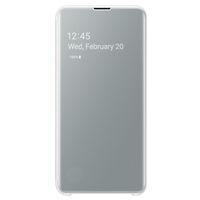 Husă pentru smartphone Samsung EF-ZG970 Clear View Cover Beyound White