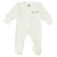 Детская одежда Minikin 25160562 Комбинезон Ажурный листик р-р62, молочный, унисекс