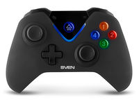 Wireless Gamepad SVEN GC-5070, 4 axes, D-Pad, 2 mini joysticks, 11 buttons