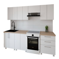 Мебель для кухни Smartex (30061) K2 240сm Alb