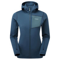Одежда для спорта Rab Jacheta dame Superflux Hoody Tempest Blue 14 (QFG-14-TMB-14)