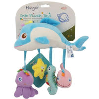 Jucărie cu pandantiv Hoogar HG01040033 Baby Plush Toy, Whale