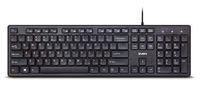 Keyboard SVEN KB-E5800, Slim, Low-proﬁle keys, Fn key, Black, USB