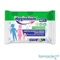 Hirtie igienica umeda Hygienium parfumata N40 (aloe vera, musetel)