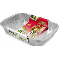 Форма для выпечки GioStyle 51549 Формы алюминиевые, 125µm, 3шт, 29x19x4.5cm