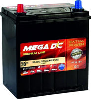 Автомобильный аккумулятор Mega DC MEGA 45 AH 390A Japan (+левый) (238x134x225)