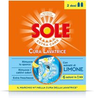 Средство для чистки стиральной машины Sole Cura с экстрактом лимона 2 x 250 мл