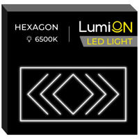 Освещение для помещений Lumion Sistem de iluminat modular LO-8 (484.5x243.5cm) Alb